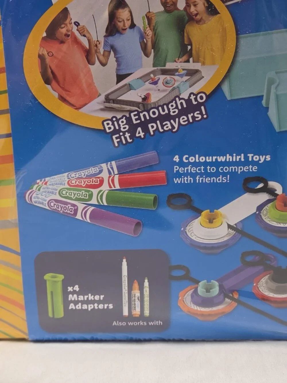 Crayola Colourwhirls Arena Ultra-Clean Washable Markers 12-Pack Multicolor